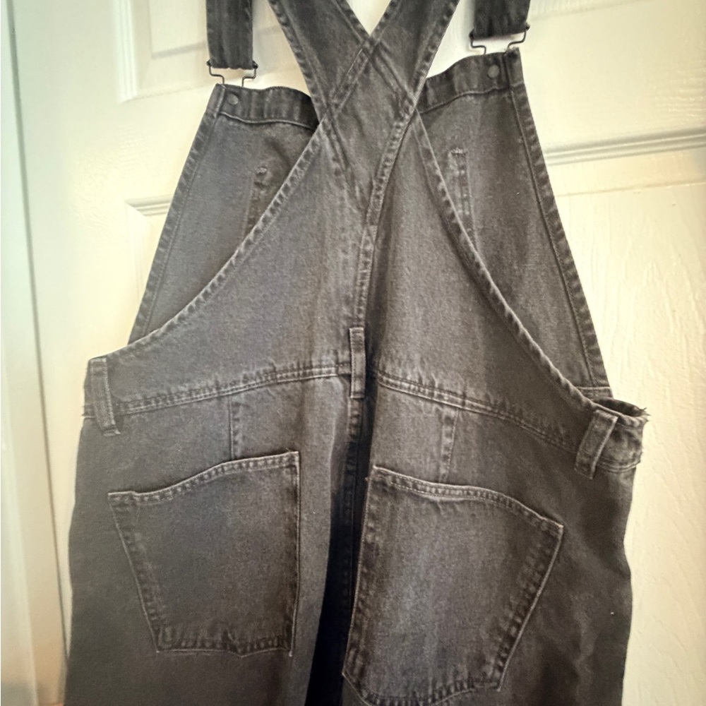 We The Free Black Denim Overalls - Picture 6 of 7